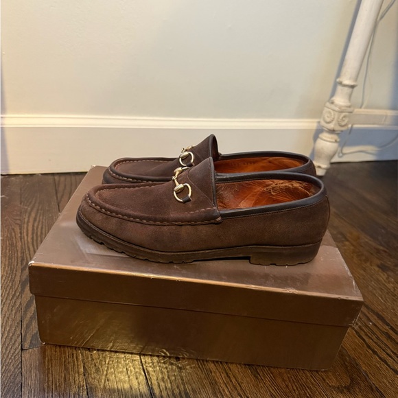 Gucci Brown Loafers - Picture 4 of 9